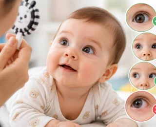 چگونه بفهمیم چشم نوزاد سالم است؟ ۱۰ نشانه مهم سلامت بینایی کودک که والدین باید بدانند