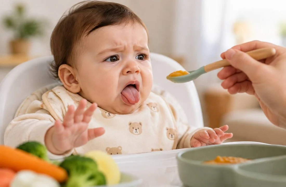 اوق زدن نوزاد موقع خوردن غذا نشانه چیست؟ از رفلاکس تا مشکلات تغذیه‌ای