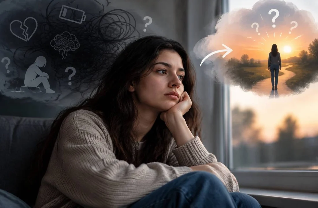 وقتی احساس پوچی می‌کنم چیکار کنم؟ راهکارهای ساده برای مقابله با حس بی‌معنایی
